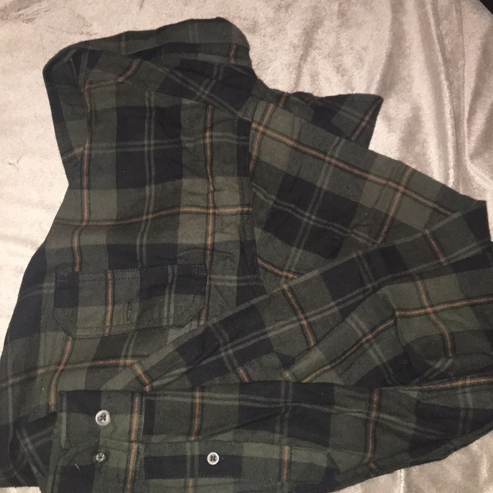 Dark Brown Flannel